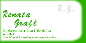 renata grafl business card